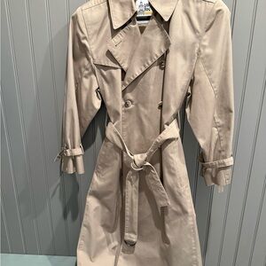 London Fog Classic Beige Trench Coat